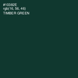 #10382E - Timber Green Color Image